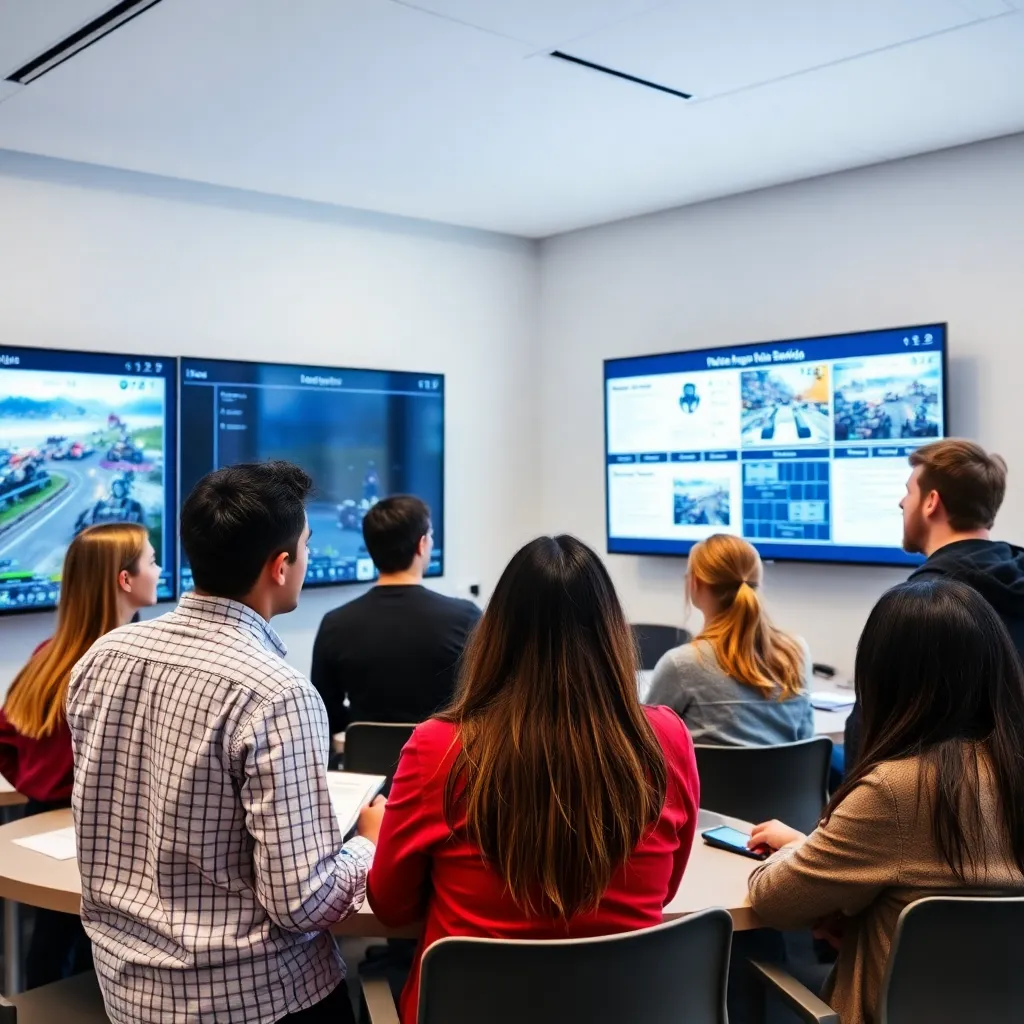 Person notiert Beobachtungen während des Spielens